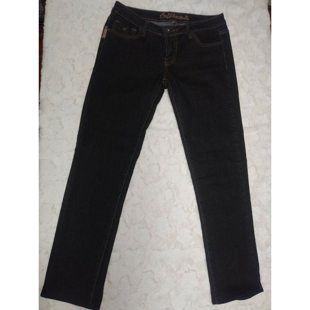 Bubblegum USA American Flavour Women's Mid-Rise Straight Jeans Stretch US Made